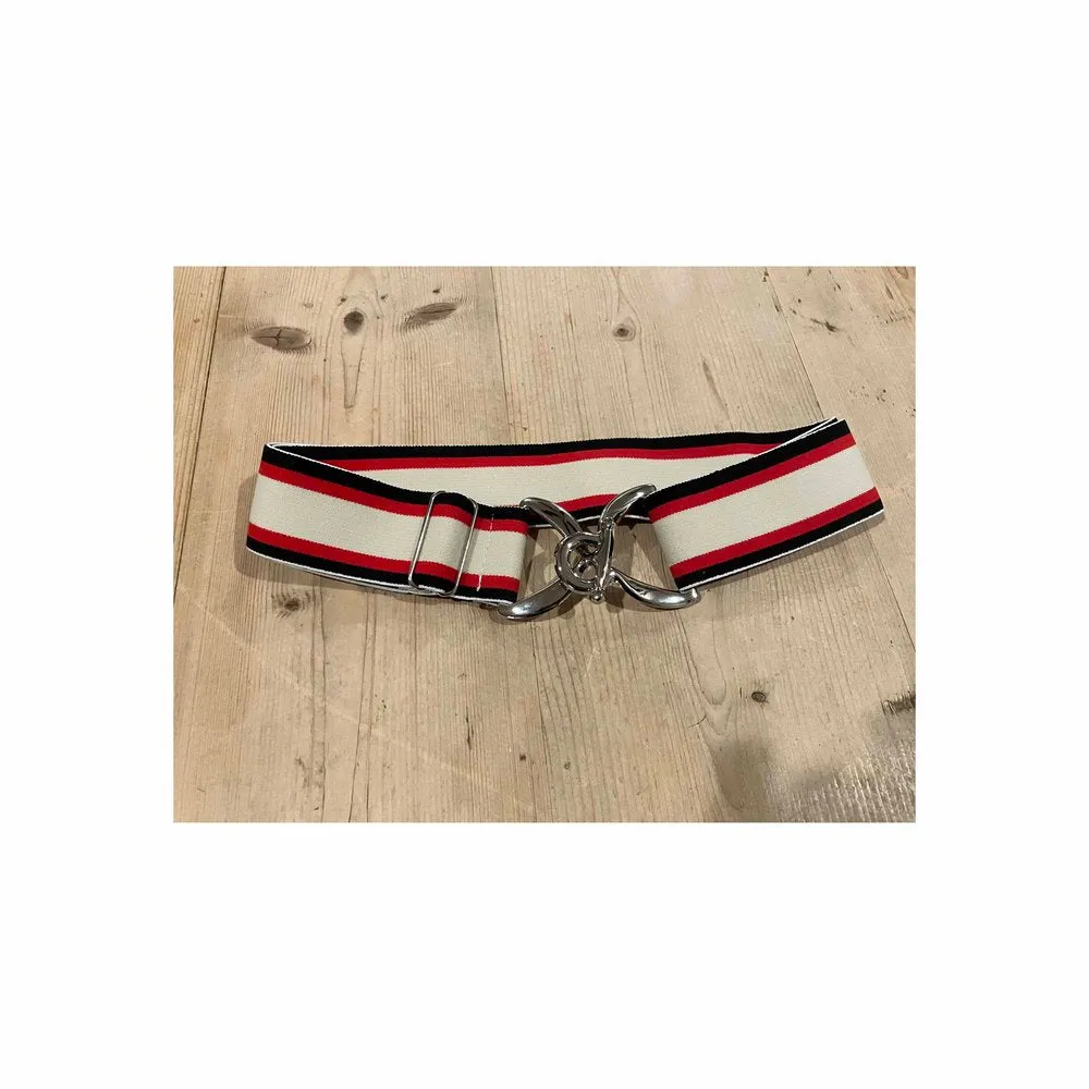 Anademi Silver Stirrup Stretch Belt