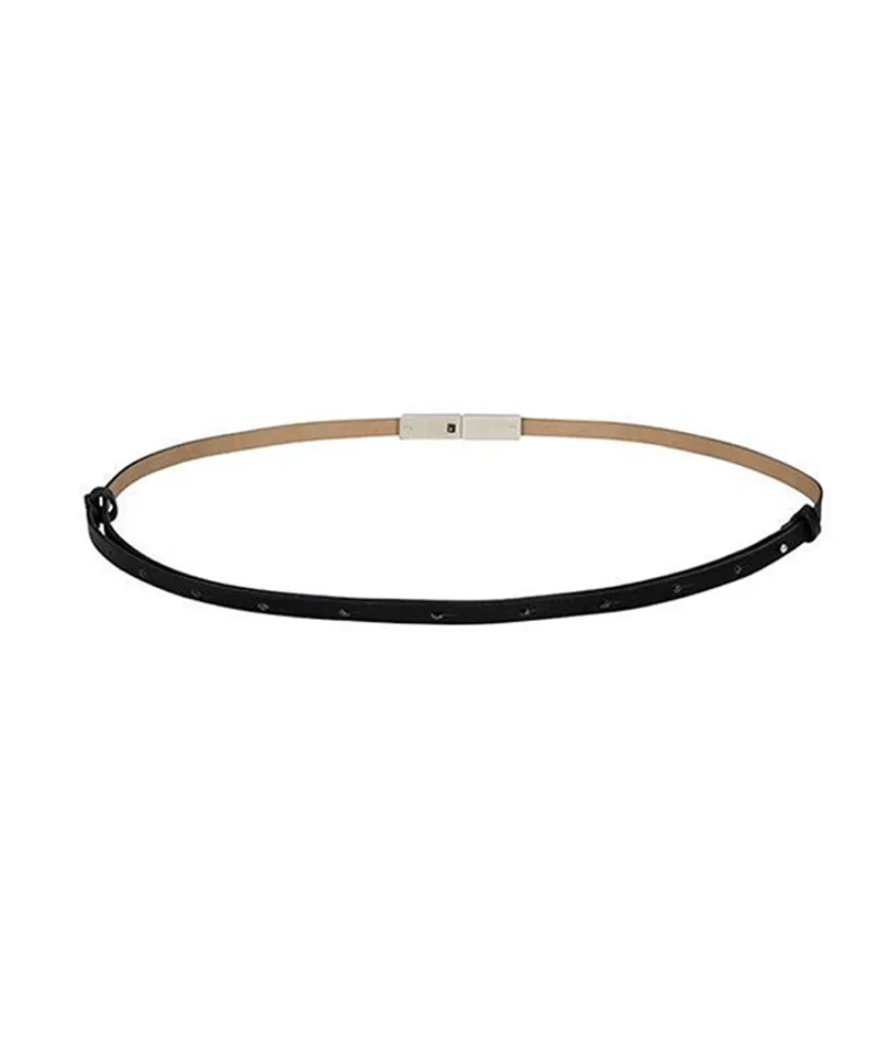 Anell Golf Heritage Mini Belt - Black