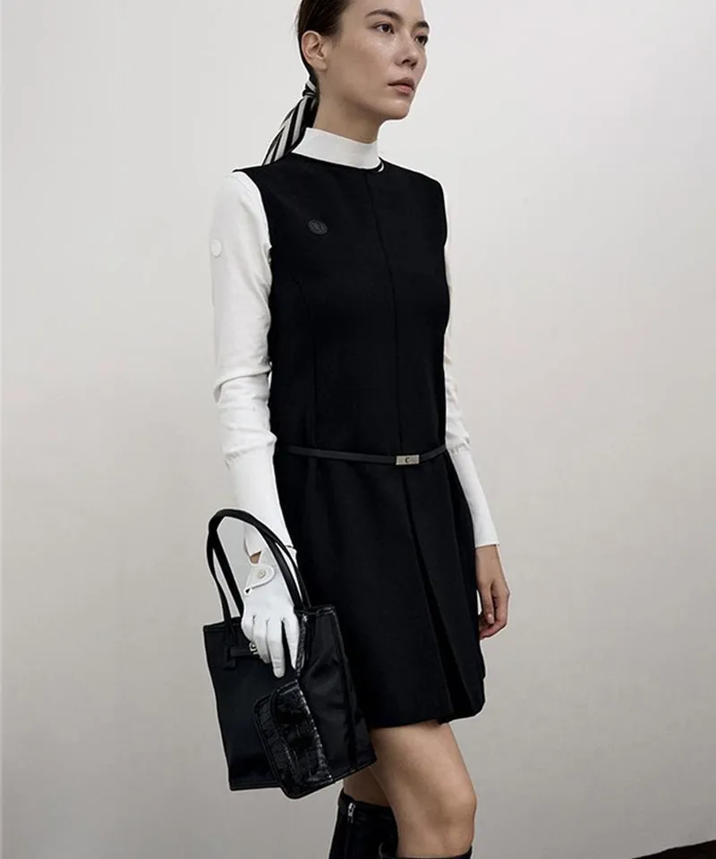 Anell Golf Heritage Mini Belt - Black