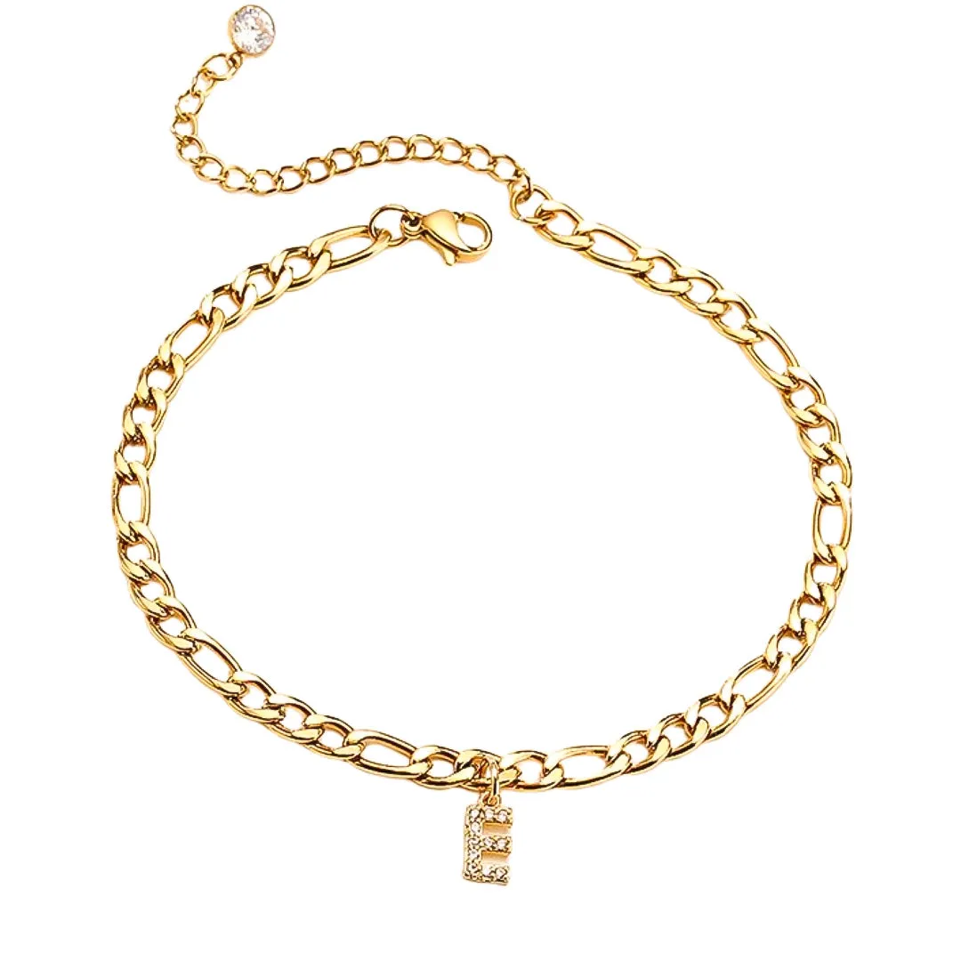 ANNA INTIAL ANKLET