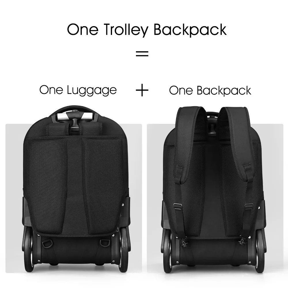 Aoking 18"20" Trolley Backpack Travel Luggage SLN8021
