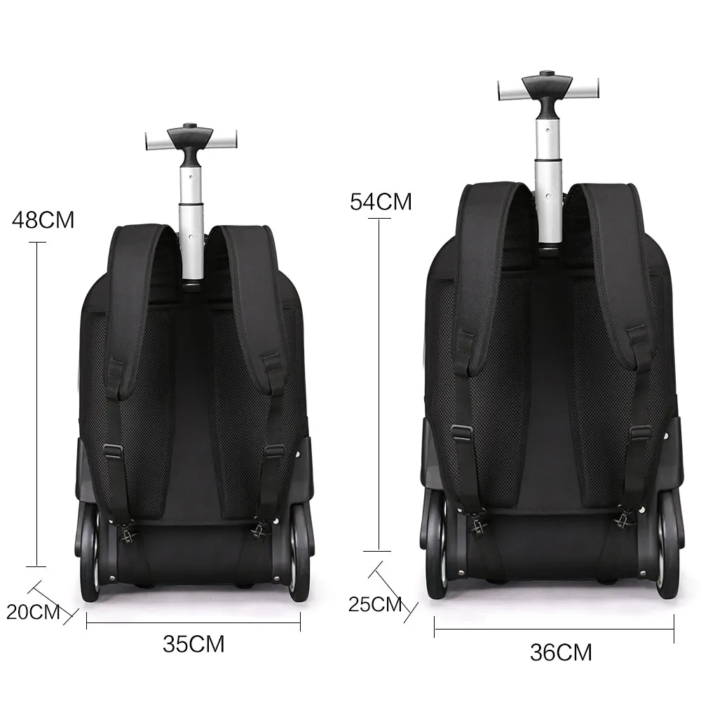 Aoking 18"20" Trolley Backpack Travel Luggage SLN8021
