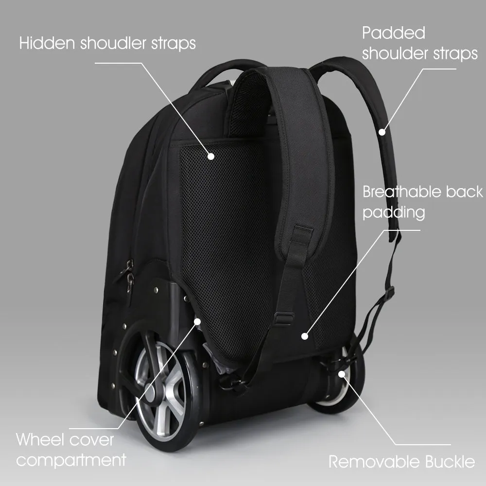 Aoking 18"20" Trolley Backpack Travel Luggage SLN8021