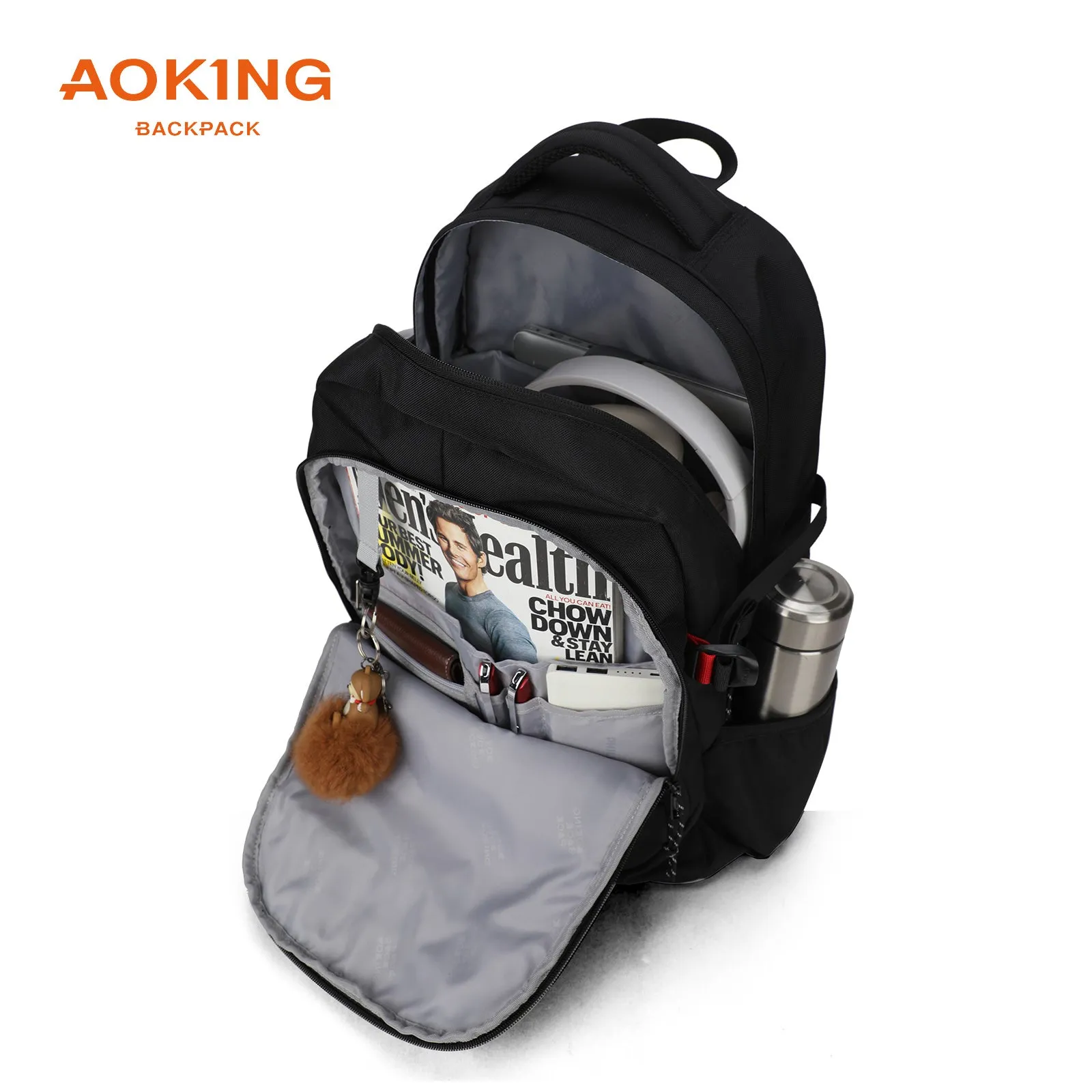 Aoking Backpack Big Shark Casual Backpack Student Bag XN3358