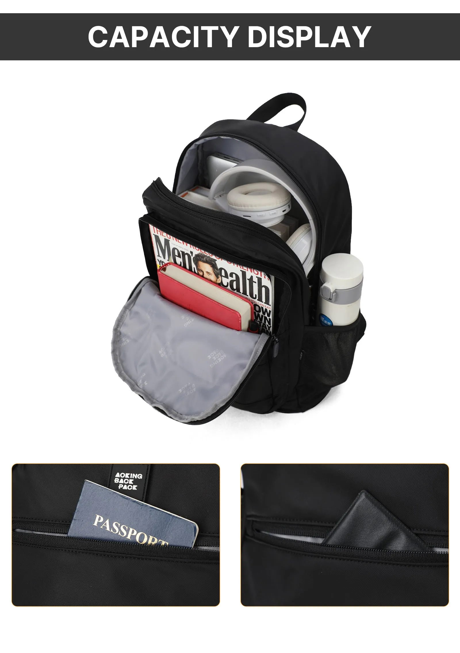 Aoking Backpack Casual Backpack Student Bag XN3306-5