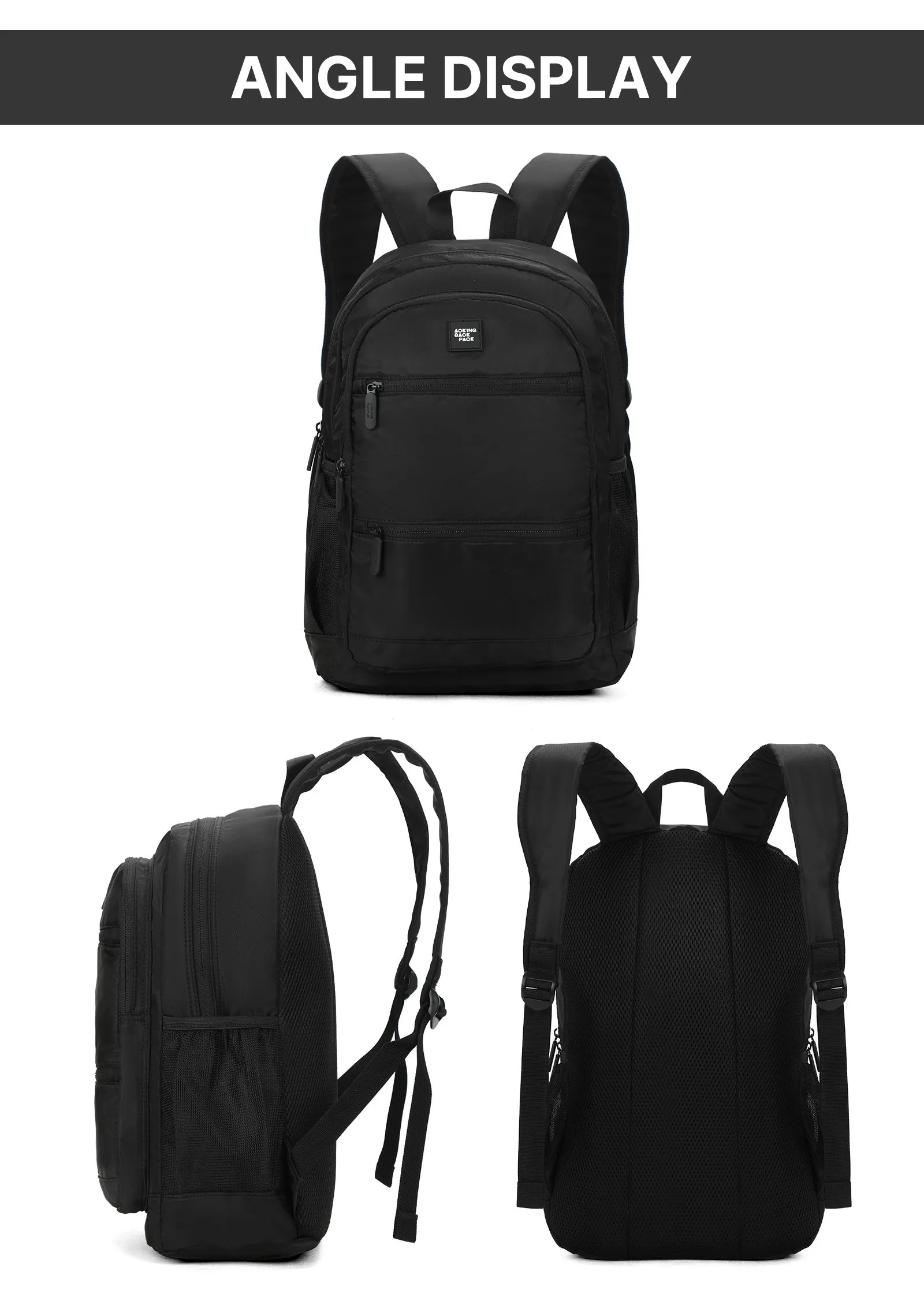 Aoking Backpack Casual Backpack Student Bag XN3306-5