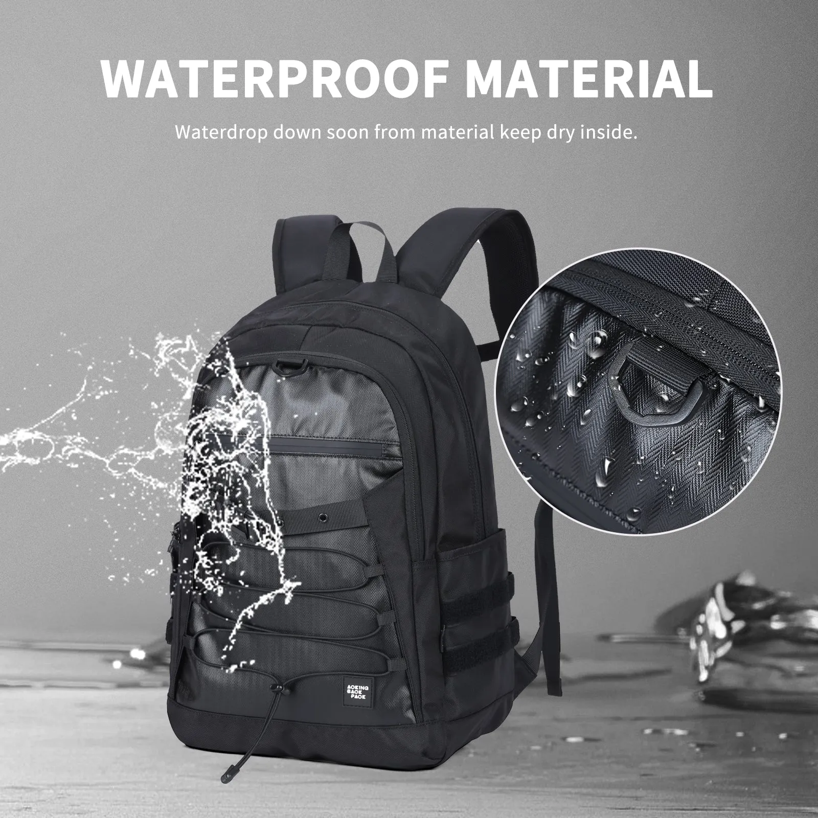 Aoking Backpack Casual Backpack Student Bag XN3353-6