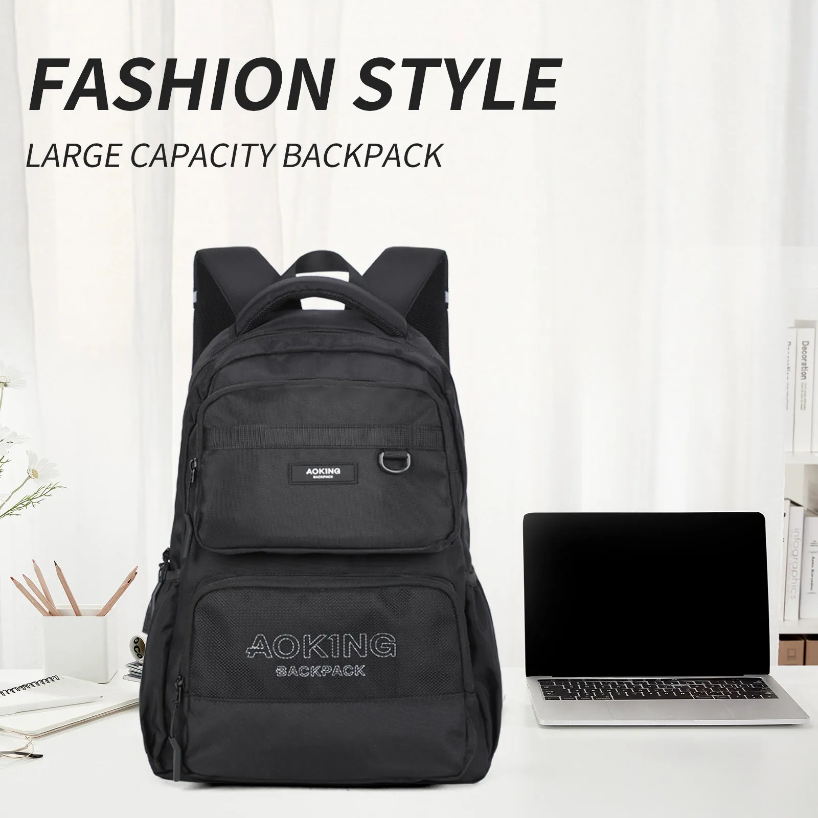 Aoking Backpack Casual Backpack Student Bag XN3520-5