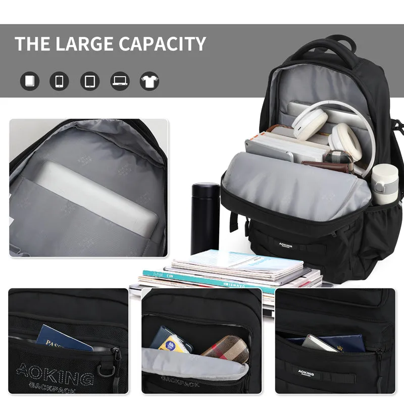 Aoking Backpack Casual Sport Backpack Student Bag XN2517