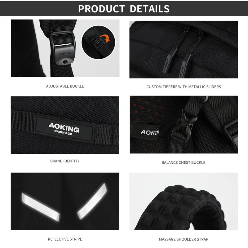 Aoking Backpack Casual Sport Backpack Student Bag XN2517