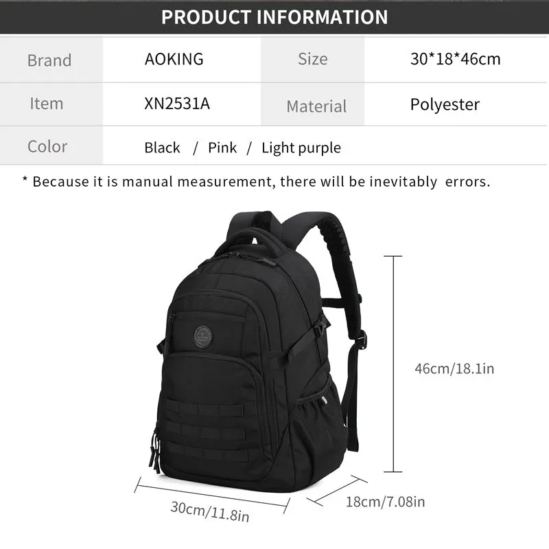 Aoking Backpack Casual Sport Backpack Student Bag XN2531A