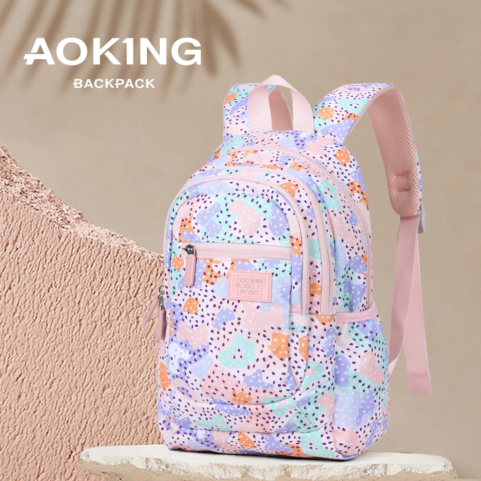 Aoking Casual Lightweight School Backpack XN3626-5