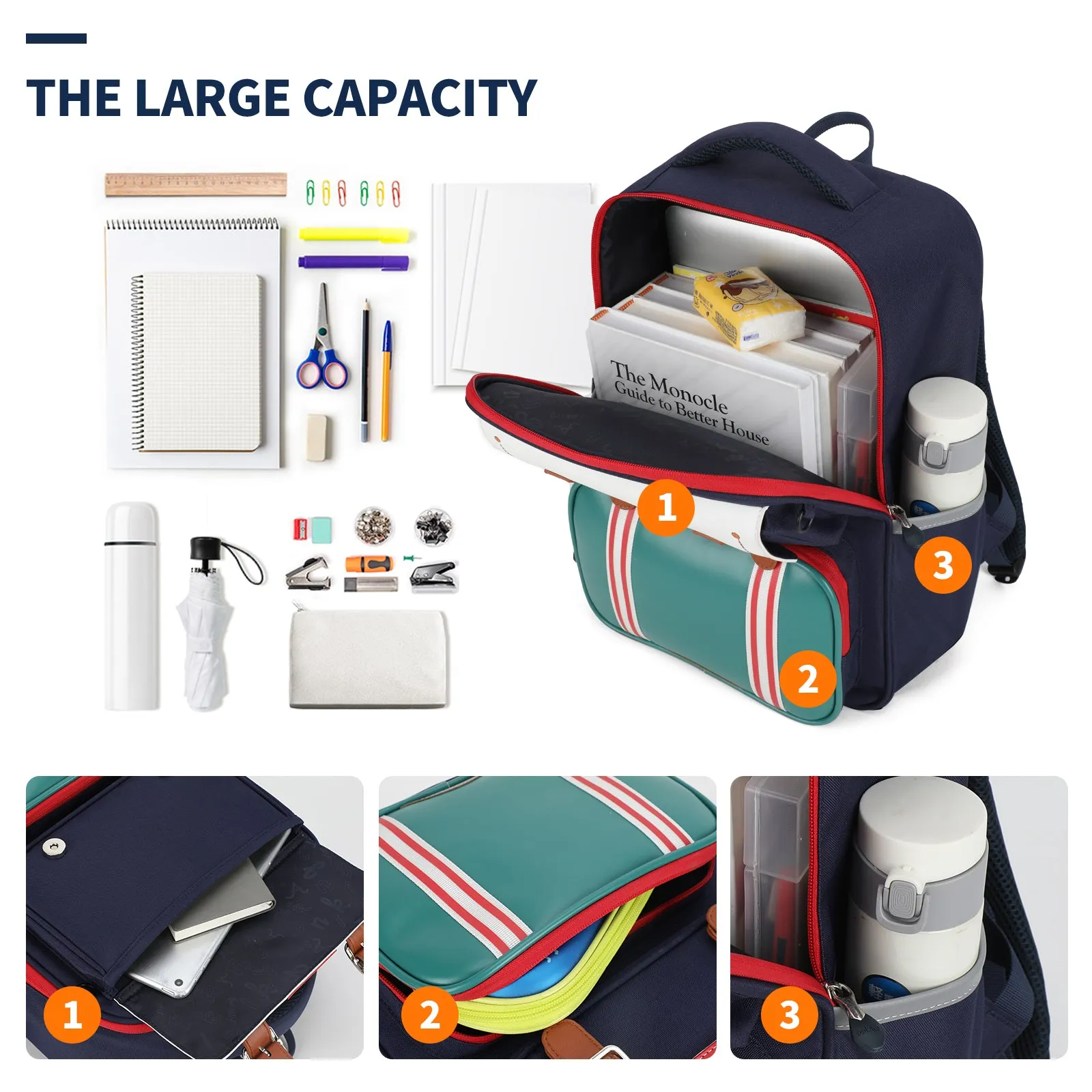 Aoking Cute Lightweight School Backpack BN2003