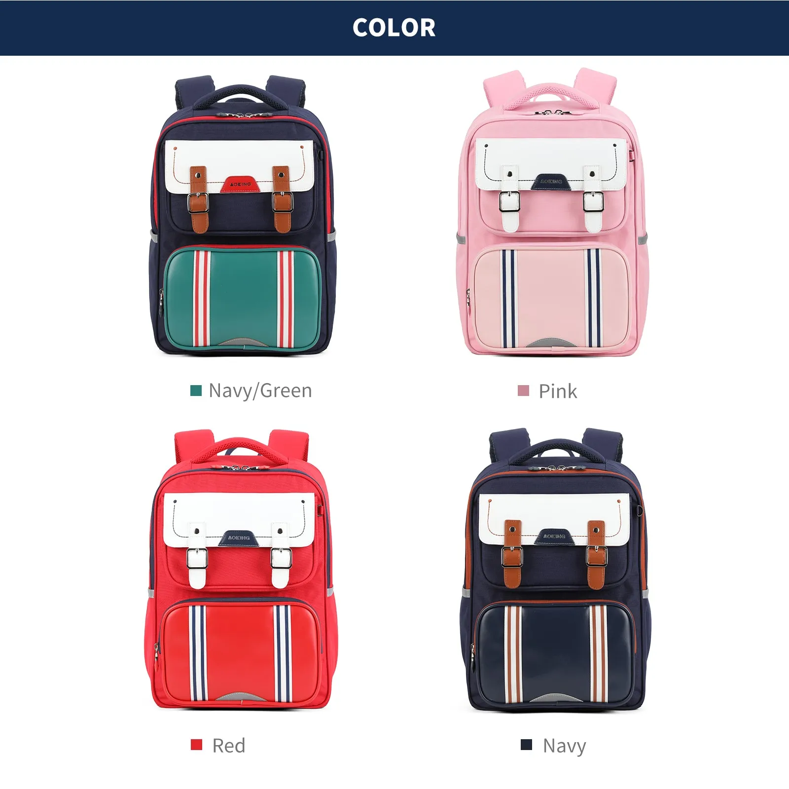 Aoking Cute Lightweight School Backpack BN2003