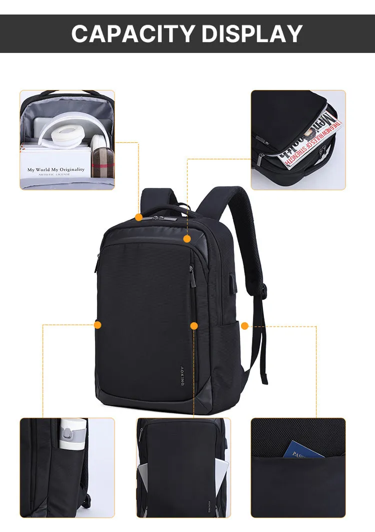 Aoking Fashion Backpack Laptop Business Backpack SN2275