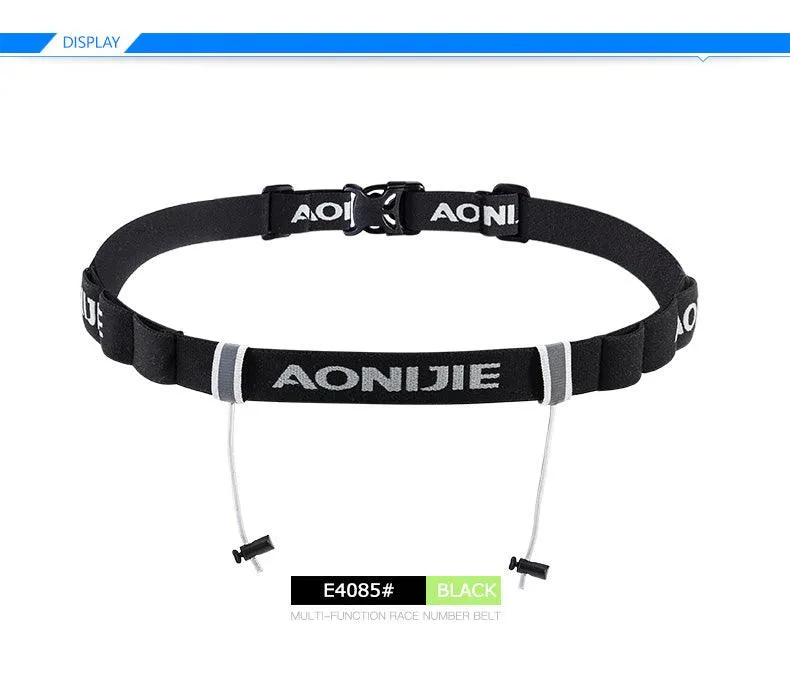 AONIJIE Race Number Belt