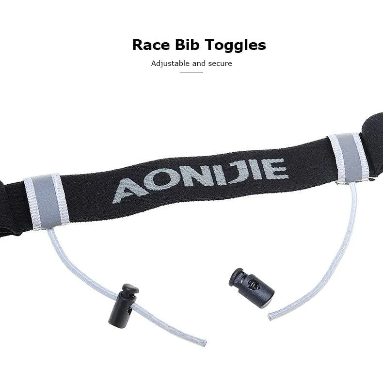 AONIJIE Race Number Belt