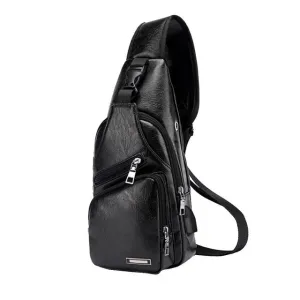'Apprentice' Leather Chest Bag