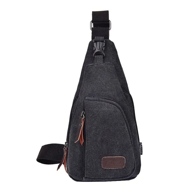 'Apprentice' Leather Chest Bag