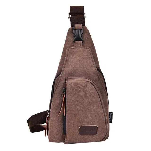 'Apprentice' Leather Chest Bag