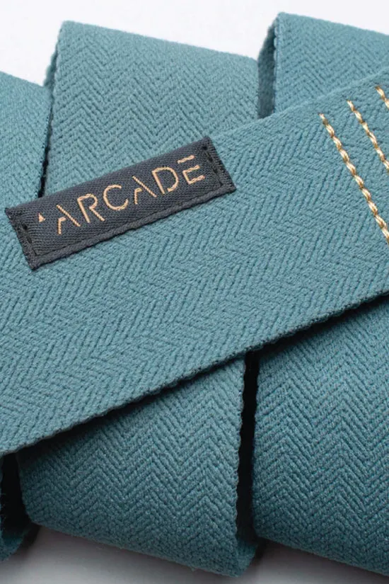 Arcade Splice Belt Moody Blue/Ivy