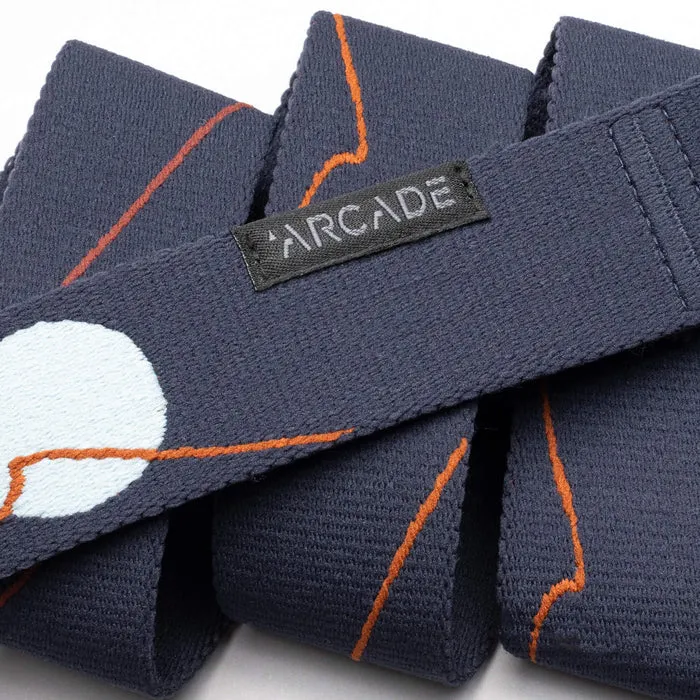 Arcade Swell Belt Navy/Vermilion