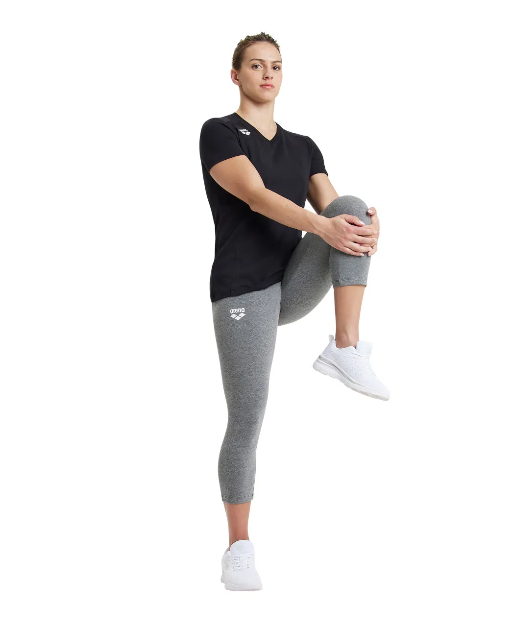 Arena Team Women's Panel T-Shirt - Black