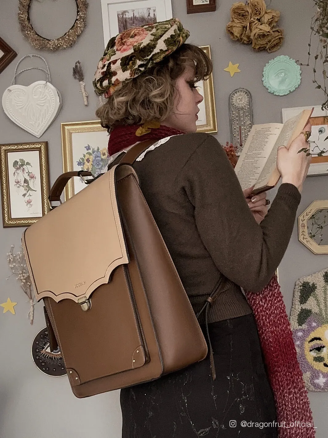 Aria Vintage Backpack for Laptops 11-15.6 Inches