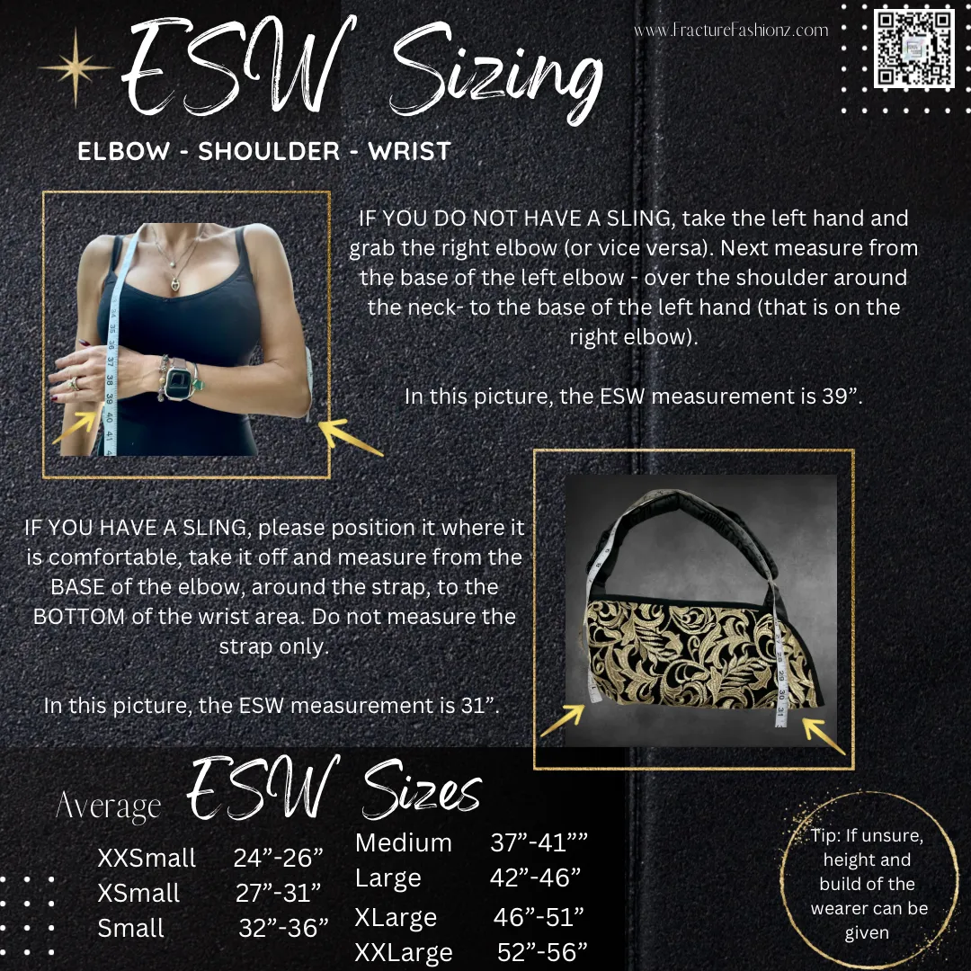 Arm Sling | Gold Flakes Arm Sling
