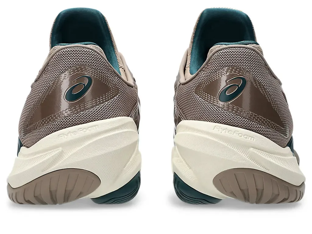 Asics Court FF 3 Tennis Shoe | Taupe Grey/White