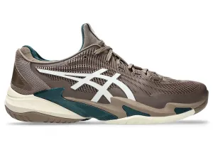 Asics Court FF 3 Tennis Shoe | Taupe Grey/White