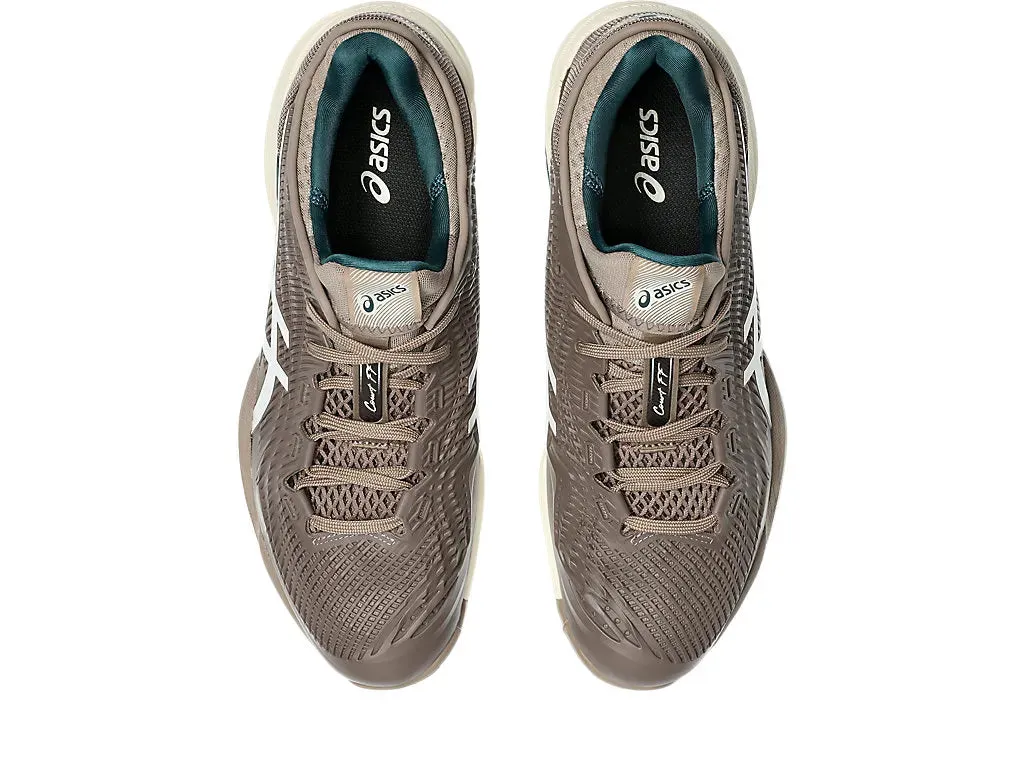 Asics Court FF 3 Tennis Shoe | Taupe Grey/White