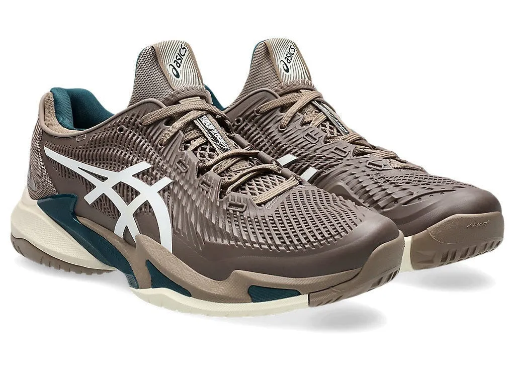 Asics Court FF 3 Tennis Shoe | Taupe Grey/White