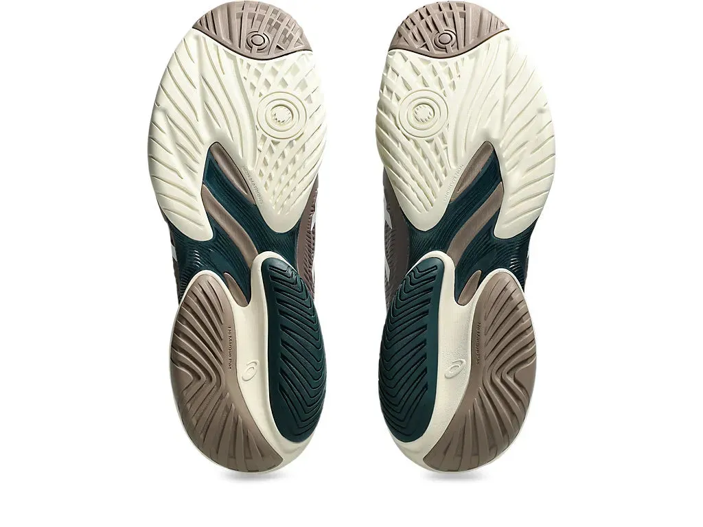 Asics Court FF 3 Tennis Shoe | Taupe Grey/White