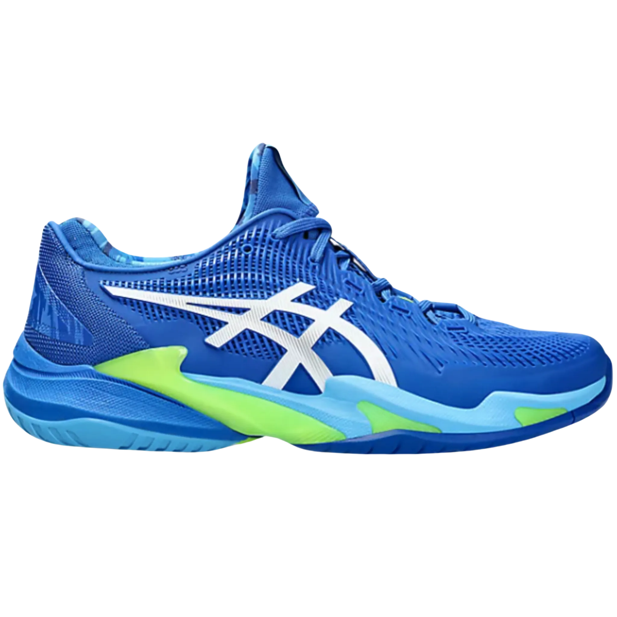 ASICS Court FF3 NOVAK (Men's) Tuna Blue/White