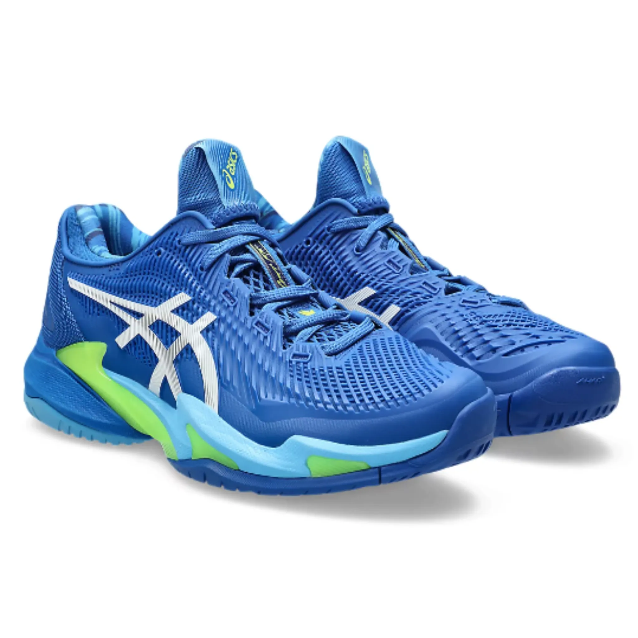 ASICS Court FF3 NOVAK (Men's) Tuna Blue/White