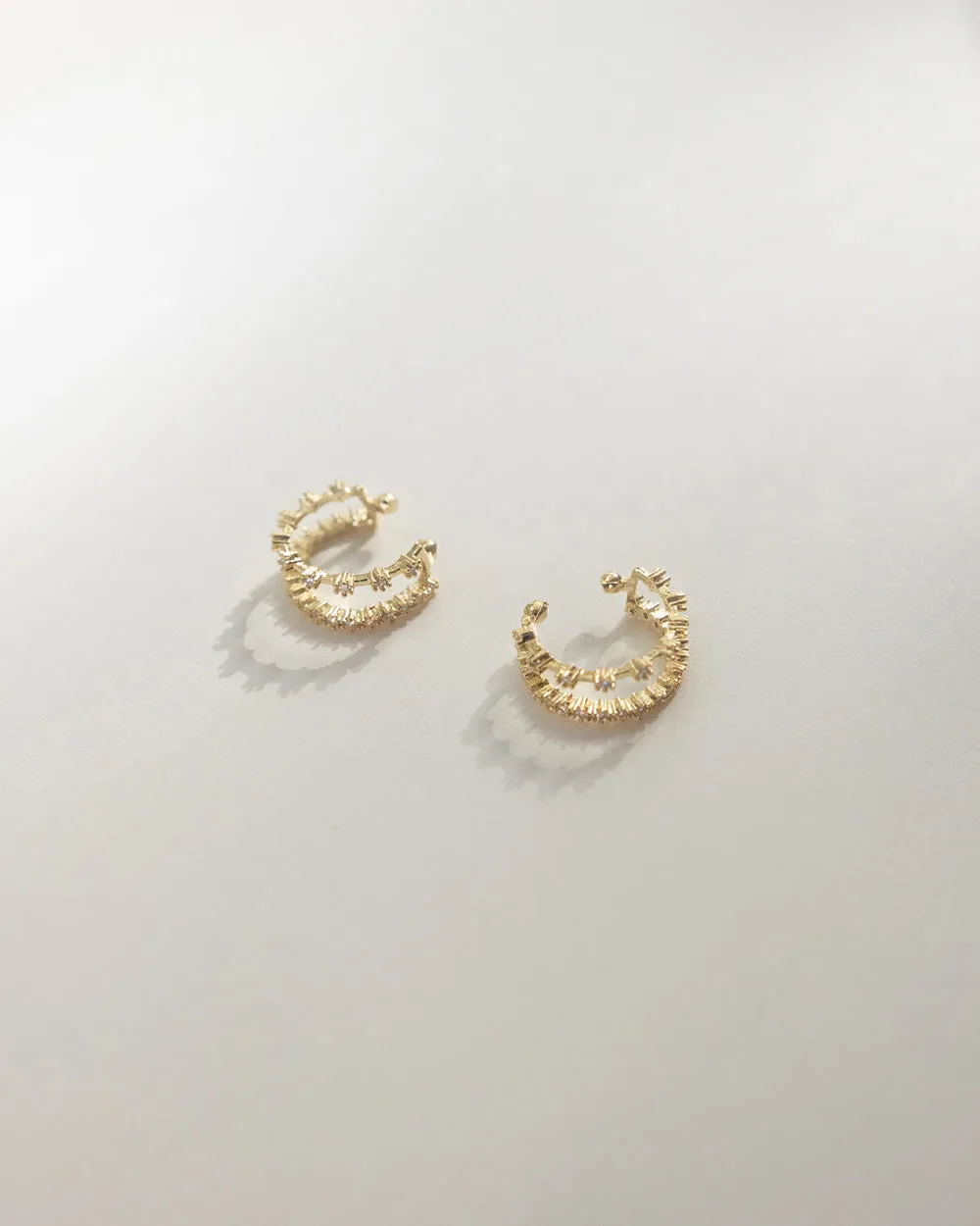 ASTRAEA Double Ear Cuffs in Gold
