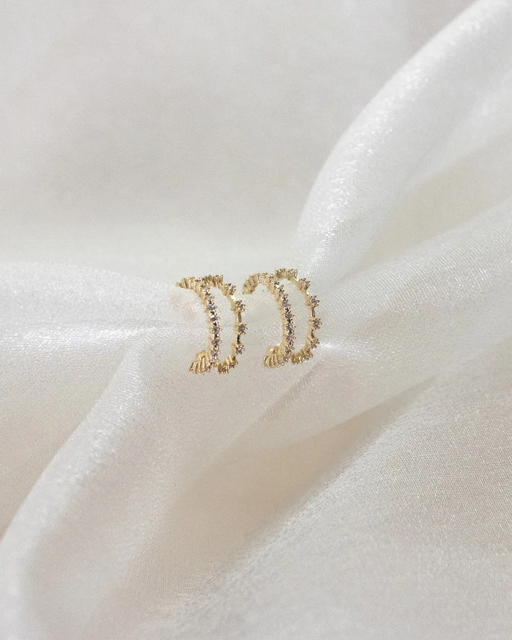 ASTRAEA Double Ear Cuffs in Gold