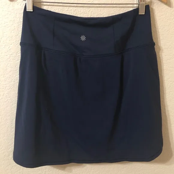 Athleta Fairway Golf Skort 18 Inch in Navy Blue - Size SP