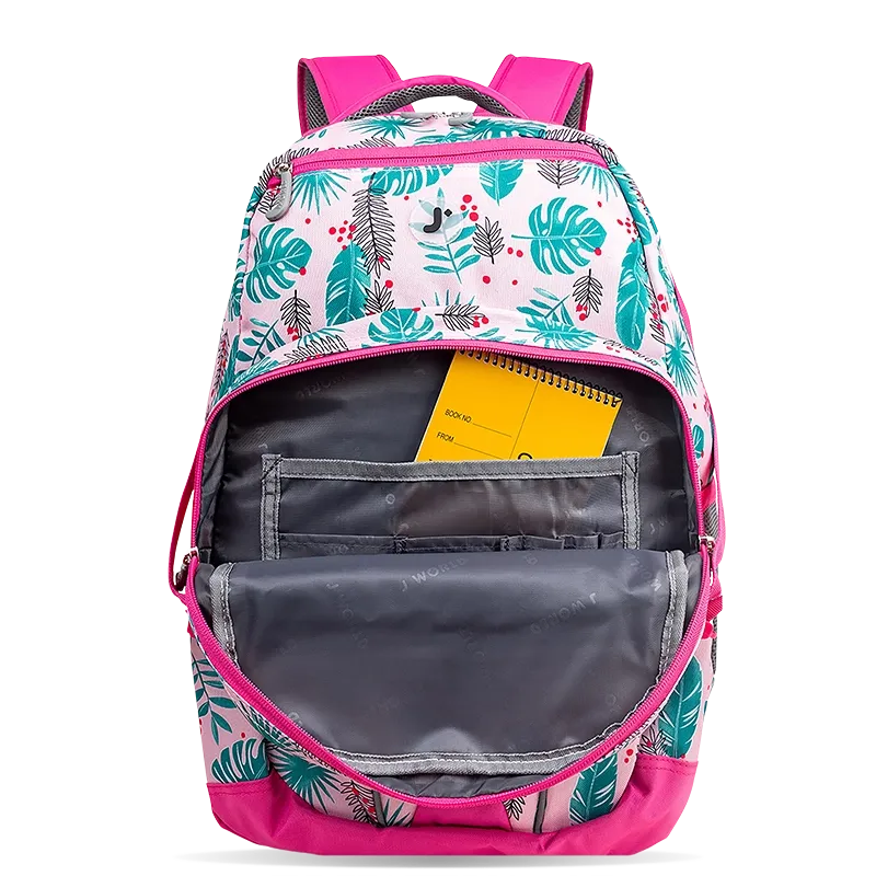 Atom Multi Purpose Laptop Backpack in Palm Leaves