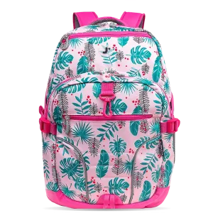 Atom Multi Purpose Laptop Backpack in Palm Leaves
