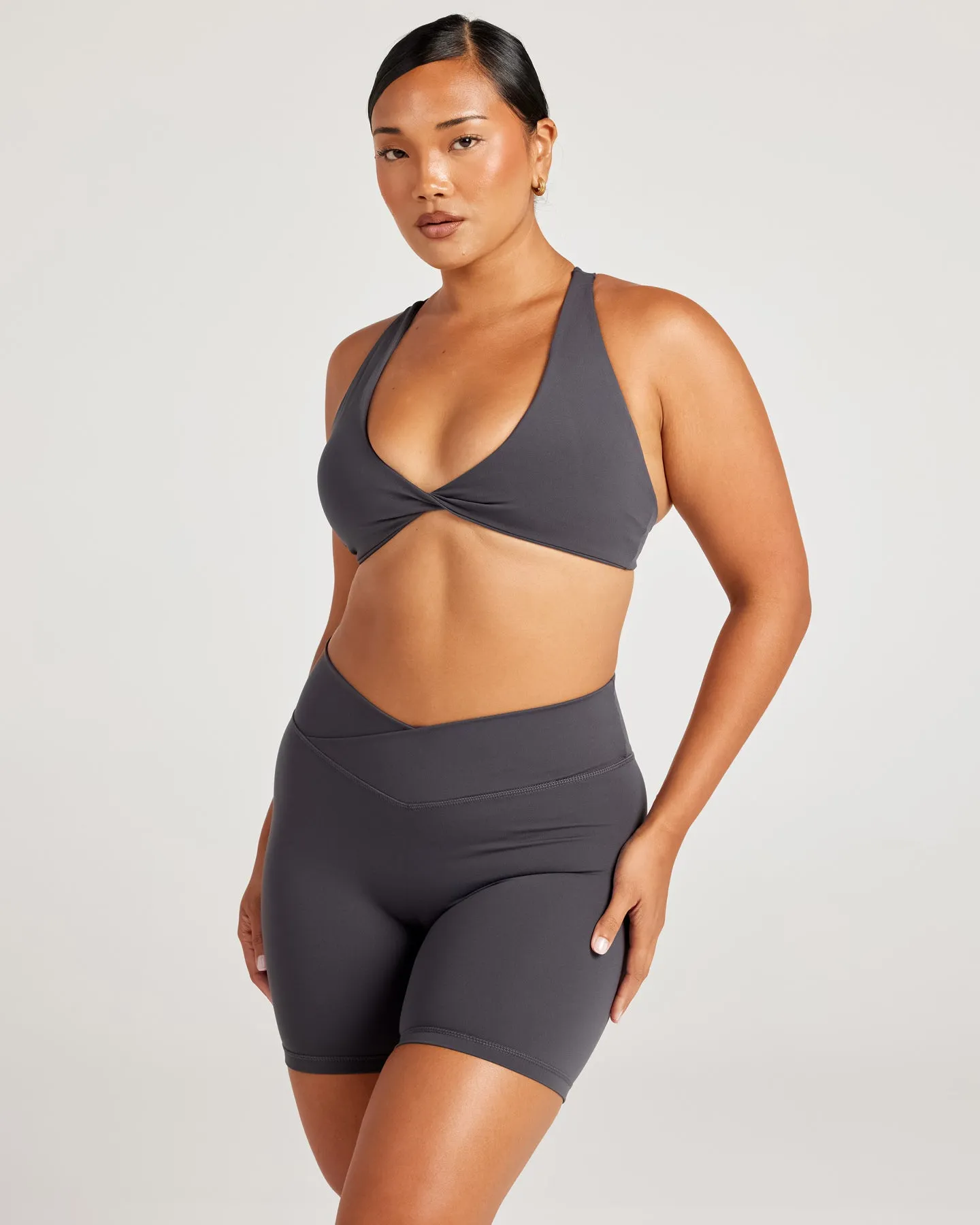 Aura Elevate Bra - Charcoal