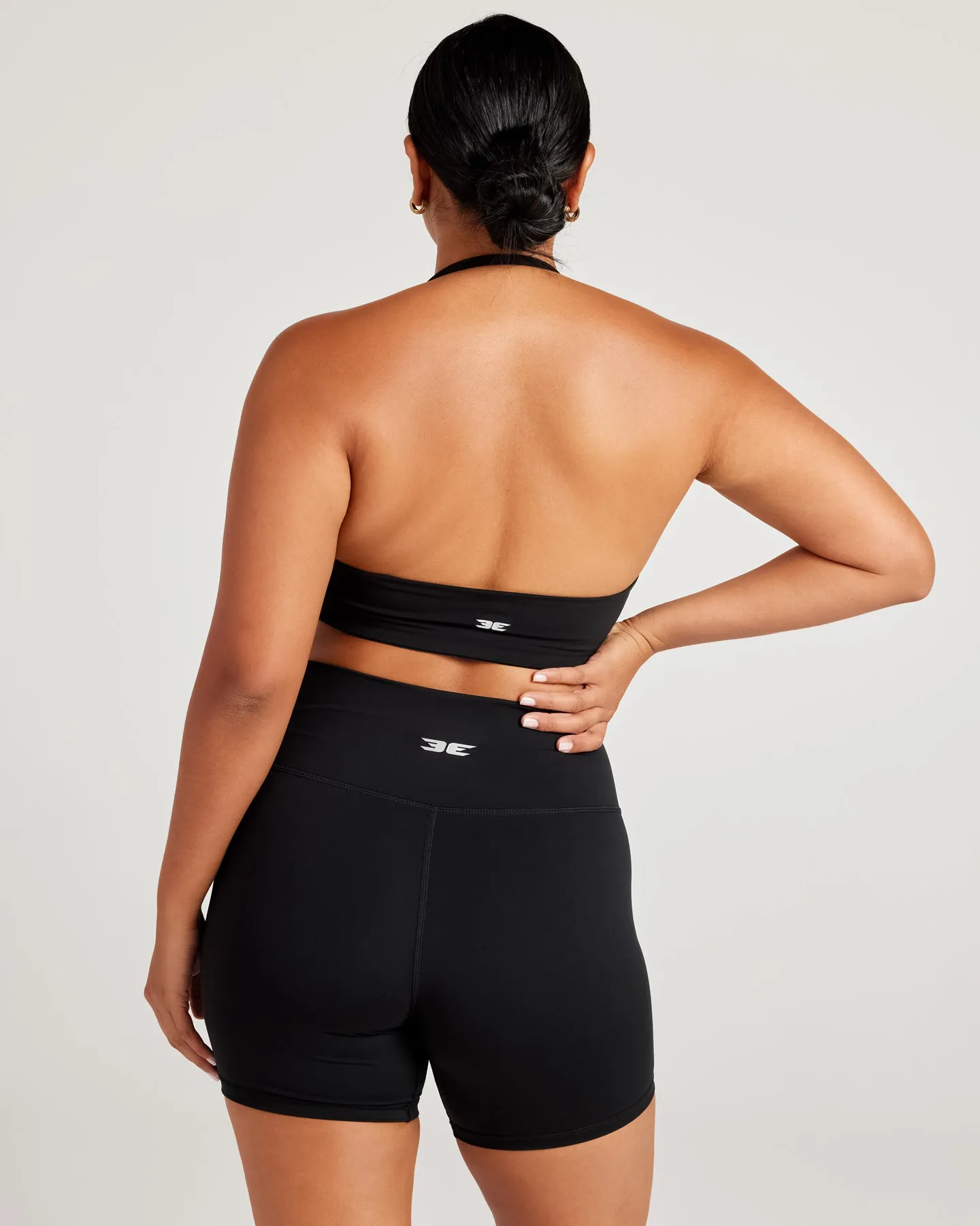 Aura Halter V2 Bra - Black