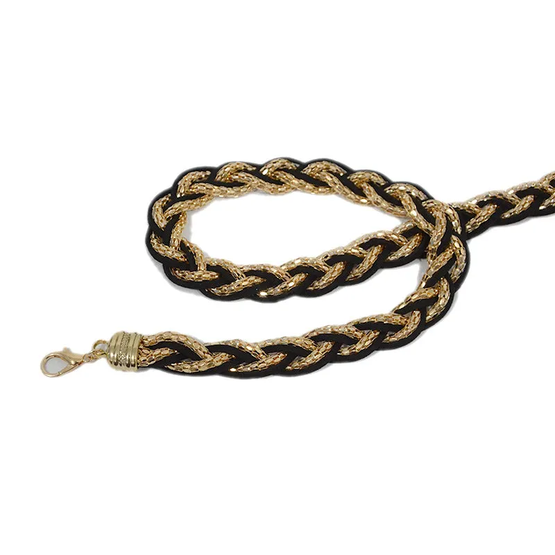 Aurum Braided Waist Chain Belt