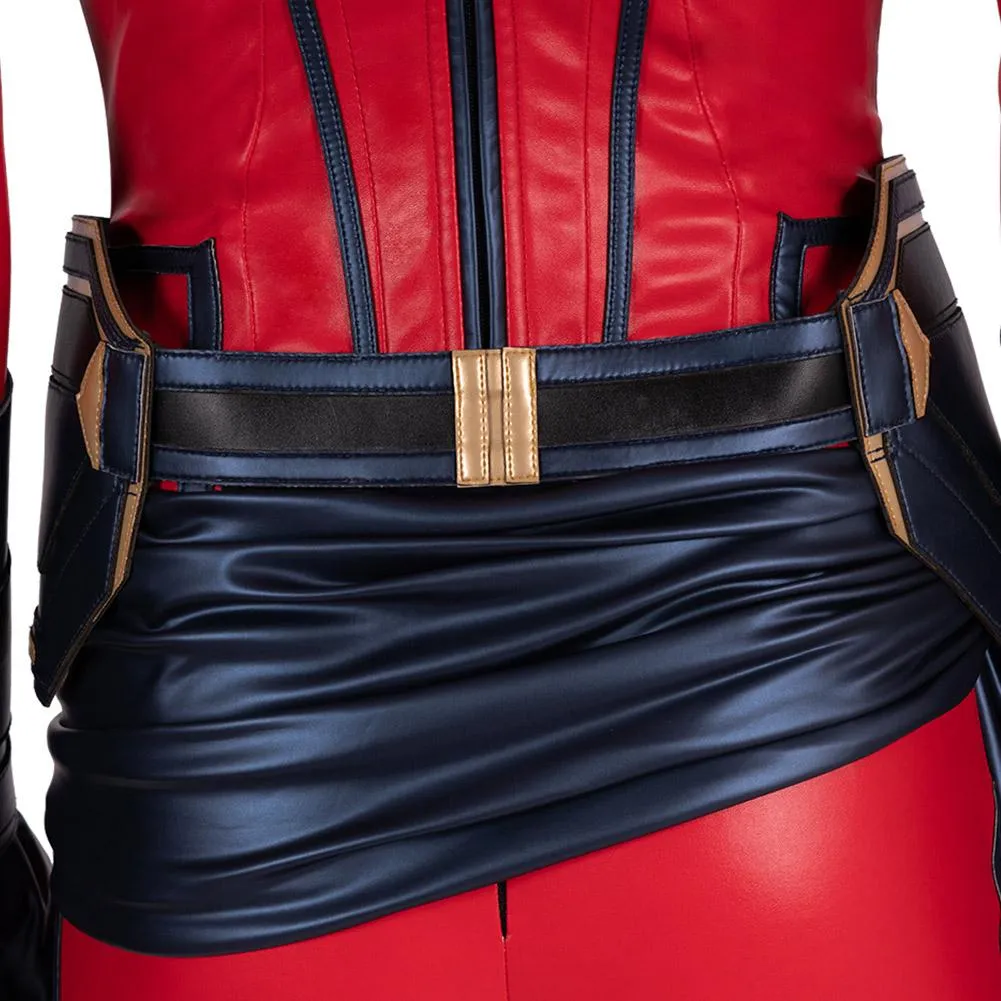 Avenges 4 Endgame Carol Danvers Cosplay Costume