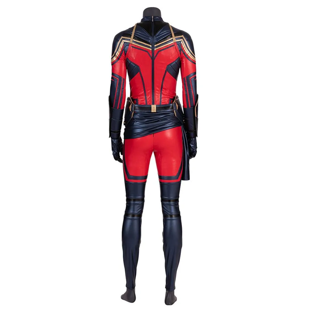 Avenges 4 Endgame Carol Danvers Cosplay Costume