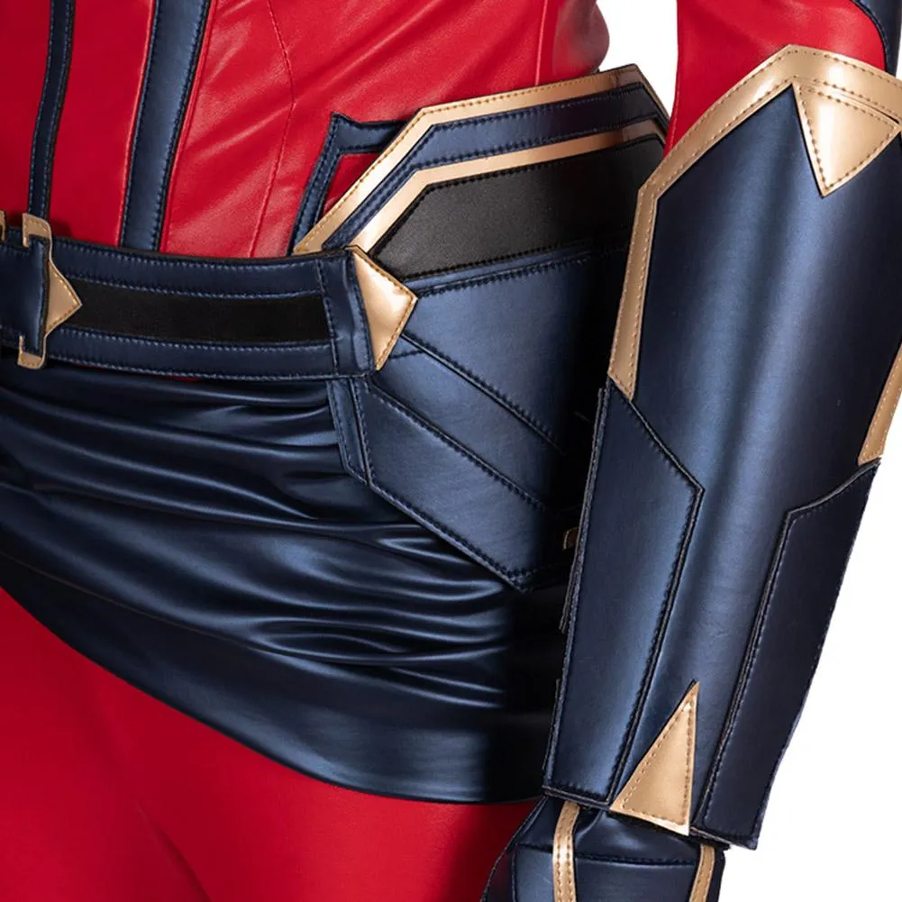 Avenges 4 Endgame Carol Danvers Cosplay Costume