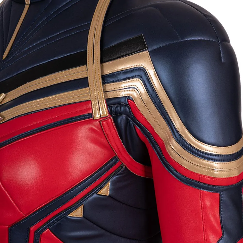 Avenges 4 Endgame Carol Danvers Cosplay Costume