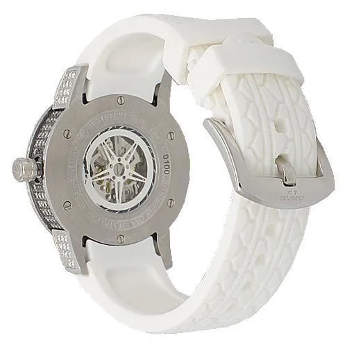 Avianne&Co Mens Steel Roadster Diamond Watch