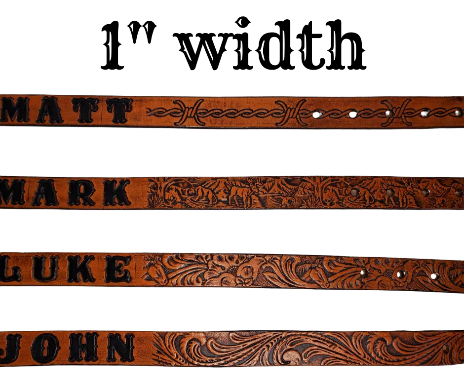 Baby's First "Beulah Land" Name Belt
